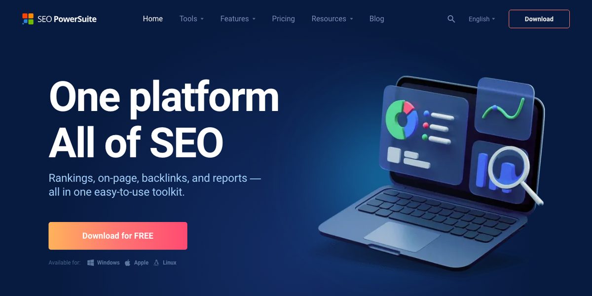 SEO PowerSuiteの公式サイト