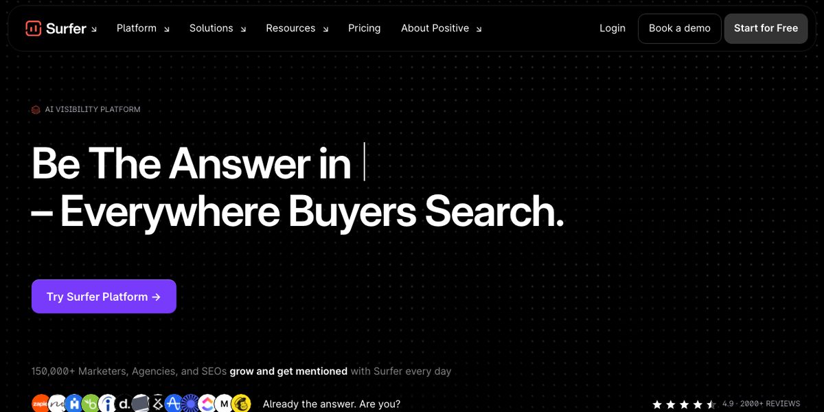 Surfer SEOの公式サイト