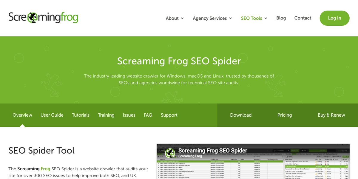 Screaming Frogの公式サイト